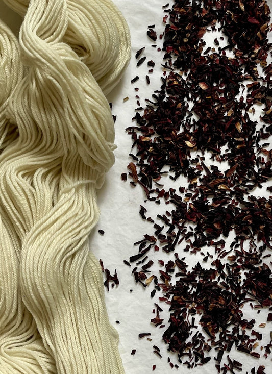 What are "raw plant materials" & why do I use them to dye yarn?