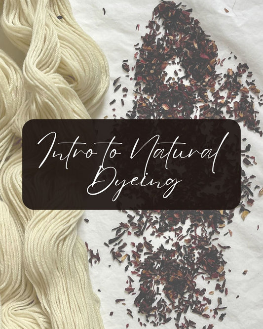 Intro to Natural Dyeing